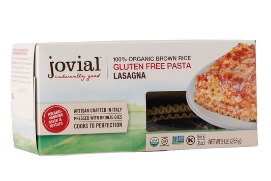 Jovial Gluten-Free Lasagna Pasta