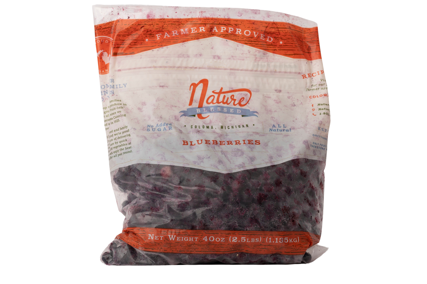 Nature Blessed Frozen Blueberries