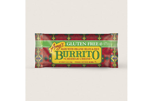 Amy's Kitchen Gluten Free Bean Rice Cheese Burrito
