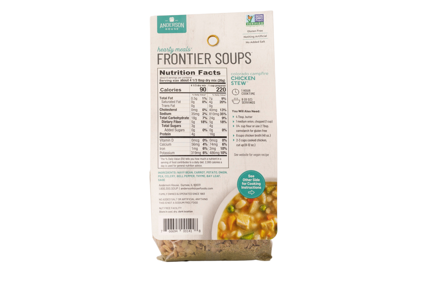 Anderson House Soup Mix Colorado Campfire Chicken Stew