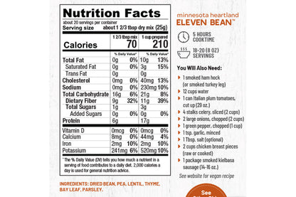 Anderson House Soup Mix Minnesota Heartland Eleven Bean