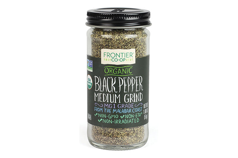 Frontier Co-op Organic Black Pepper Medium Grind