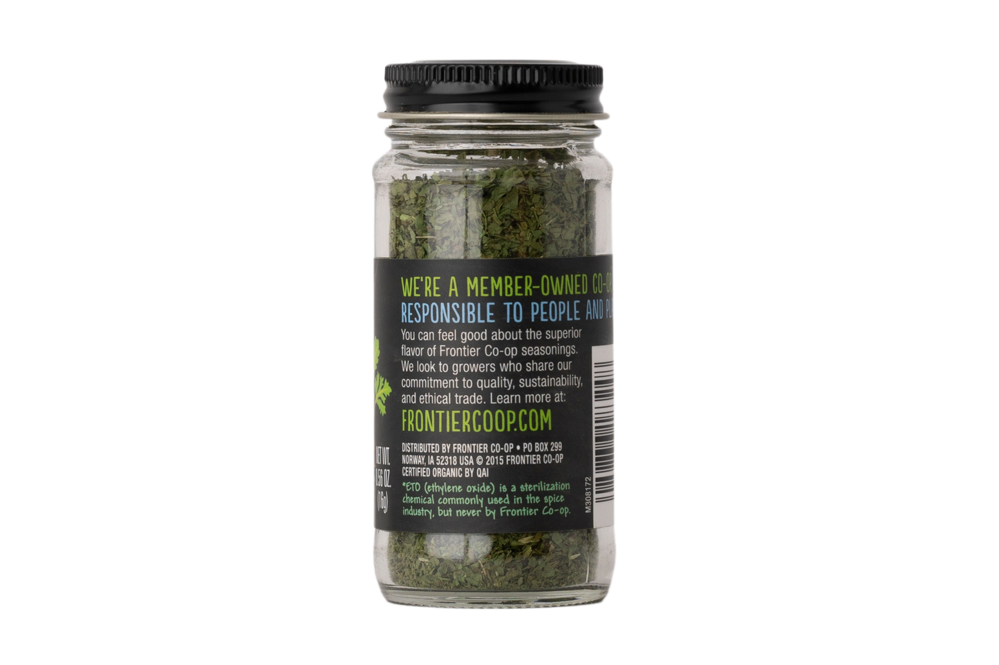 Frontier Co-op Organic Cut & Sifted Cilantro Leaf