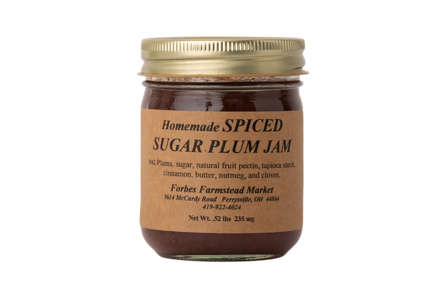 Forbes Jam Spiced Sugar Plum