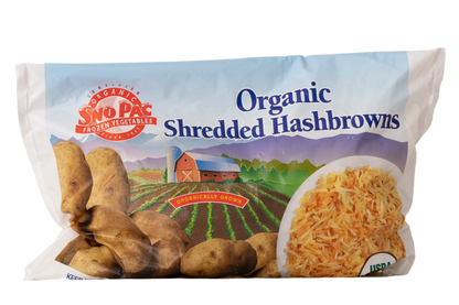 Sno Pac Organic Hash Browns Shredded