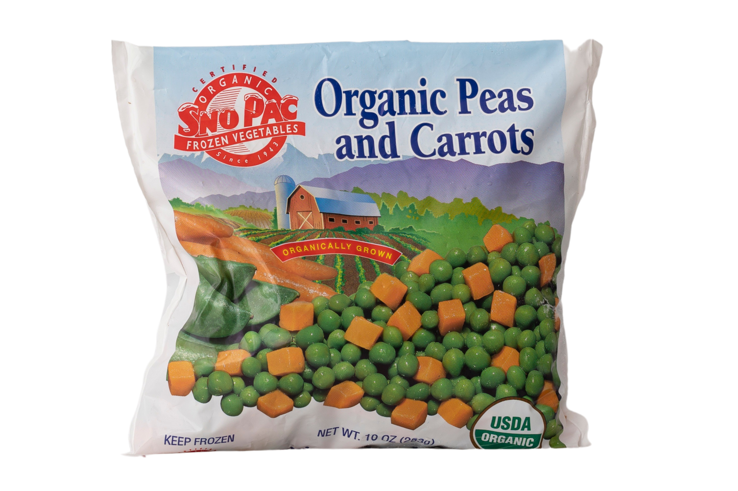 Sno Pac Organic Peas & Carrots