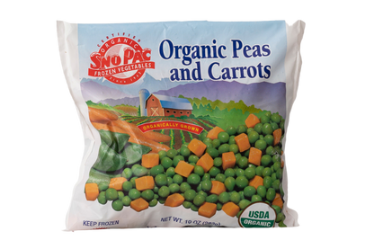 Sno Pac Organic Peas & Carrots