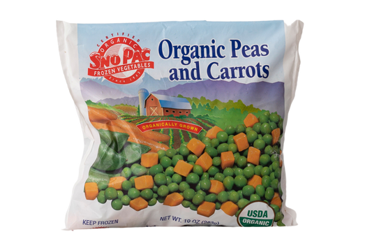 Sno Pac Organic Peas & Carrots