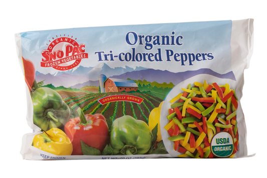 Sno Pac Organic Tri-Colored Peppers