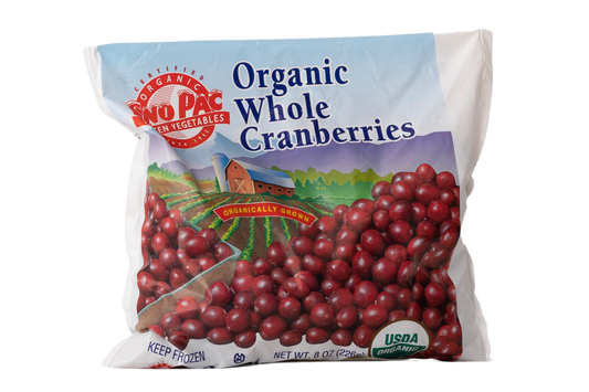 Sno Pac Organic Whole Cranberries