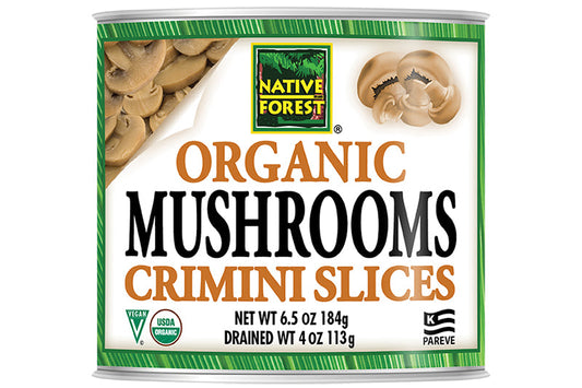 Native Forest Canned Mushrooms Crimini Slices