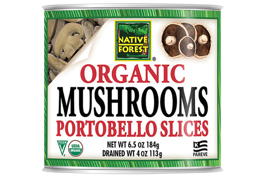 Native Forest Canned Mushrooms Portobello Slices 4 oz