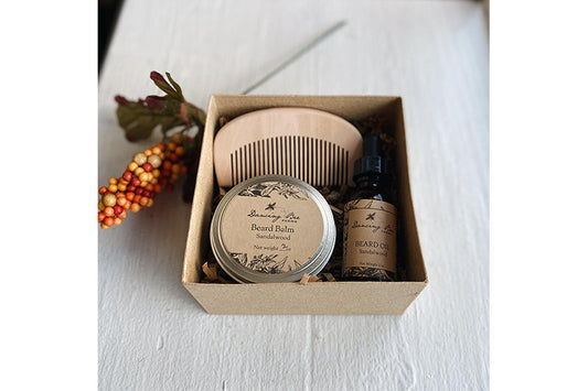 Dancing Bee Gift Beard Box Bay Rum