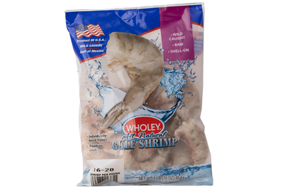 Wholey All Natural Wild Caught Gulf Shrimp