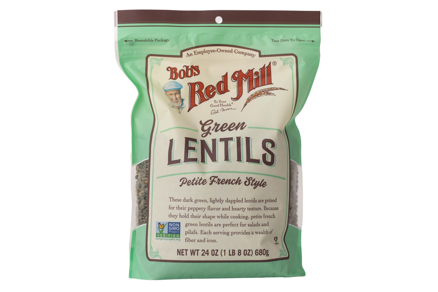 Bob's Red Mill Petite French Green Lentils