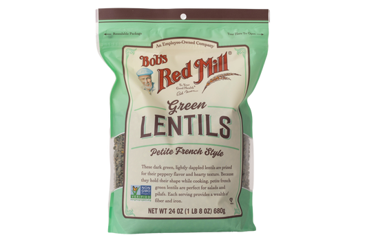 Bob's Red Mill Petite French Green Lentils