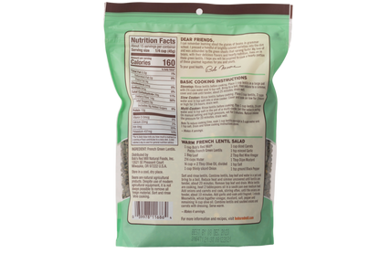Bob's Red Mill Petite French Green Lentils