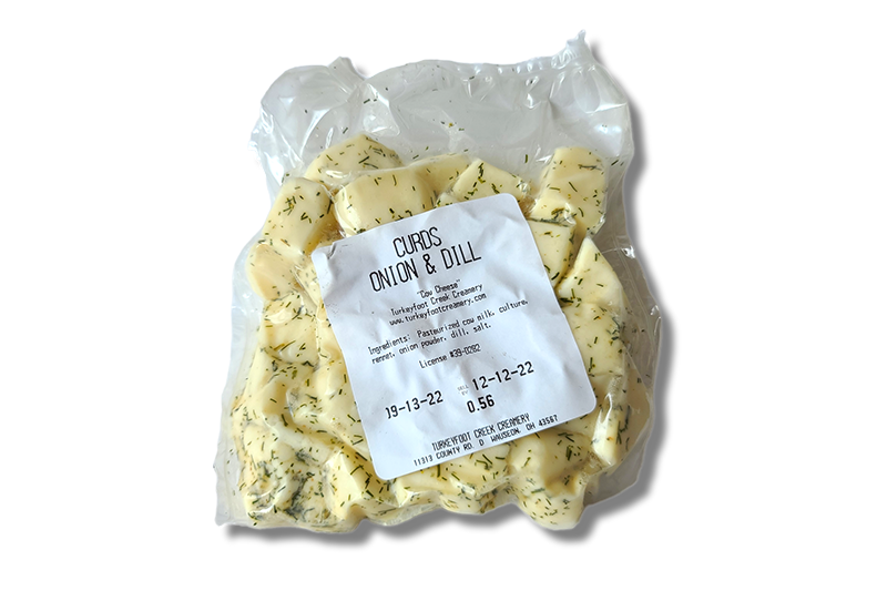 Turkeyfoot Onion and Dill Curds