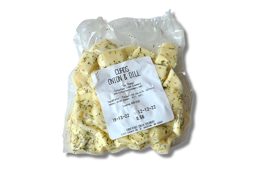 Turkeyfoot Onion and Dill Curds
