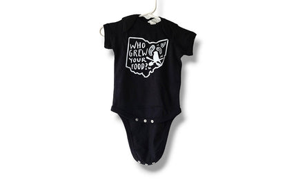Black Long-sleeve Onesie (3-6 months)