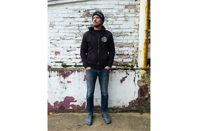 Yellowbird Full-Zip Fleece Hoodie Jet Black