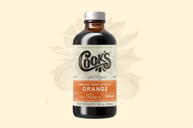 Cook's Flavoring Organic Pure Orange Extract