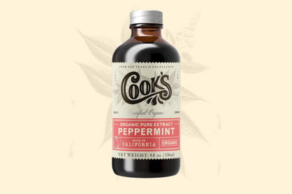 Cook's Flavoring Organic Pure Peppermint Extract