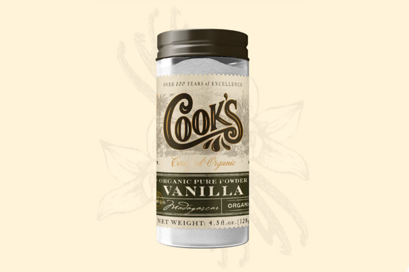 Cook's Flavoring Organic Pure Vanilla Powder