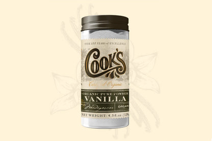Cook's Flavoring Organic Pure Vanilla Powder