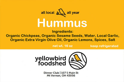 Dinner Club Classic Plain Hummus