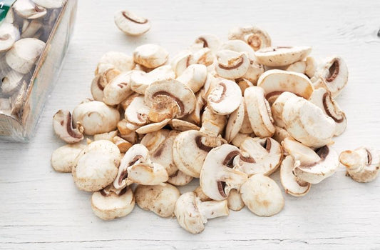 Pennsylvania White Button Mushrooms Sliced
