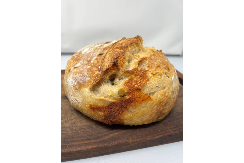 Nourished Roots Bakery Cheddar Jalapeno Loaf
