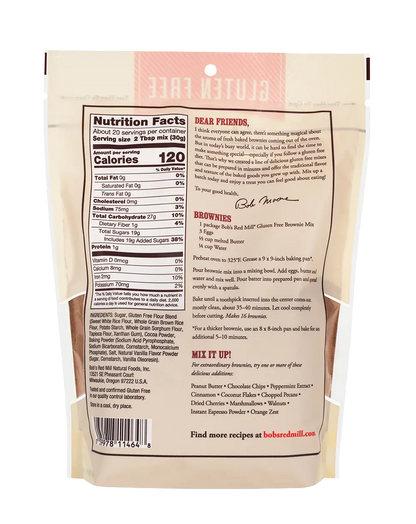 Bob's Red Mill Gluten Free Brownie Mix