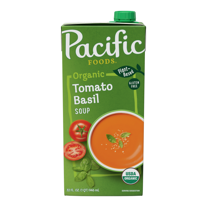 Pacific Foods Organic Creamy Tomato Basil Soup
