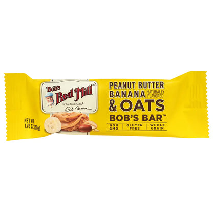Bob's Red Mill Oats Bar Peanut Butter and Banana