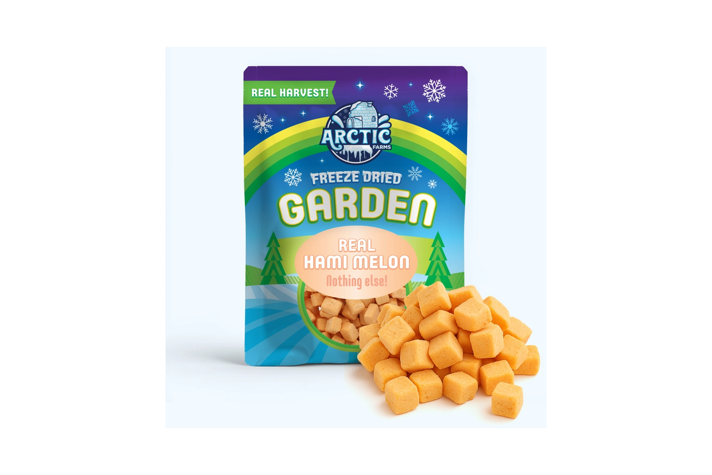Arctic Farms Freeze Dried Golden Hami Melon