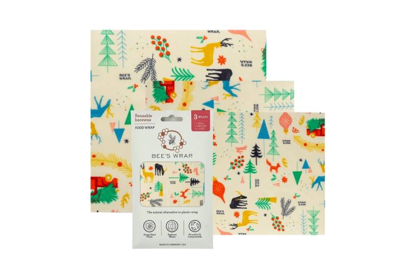 Bee's Wrap Organic Cotton Beeswax Wraps