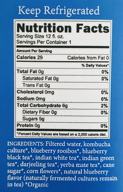 Divine Living Kombucha Blueberry