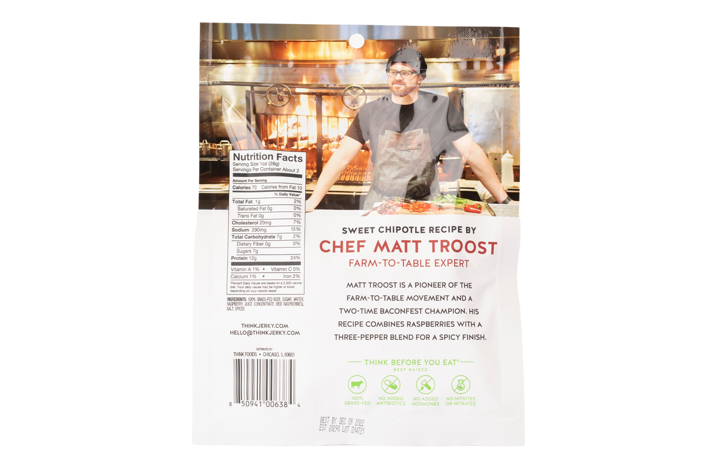 Think Jerky Beef Sweet Chipotle