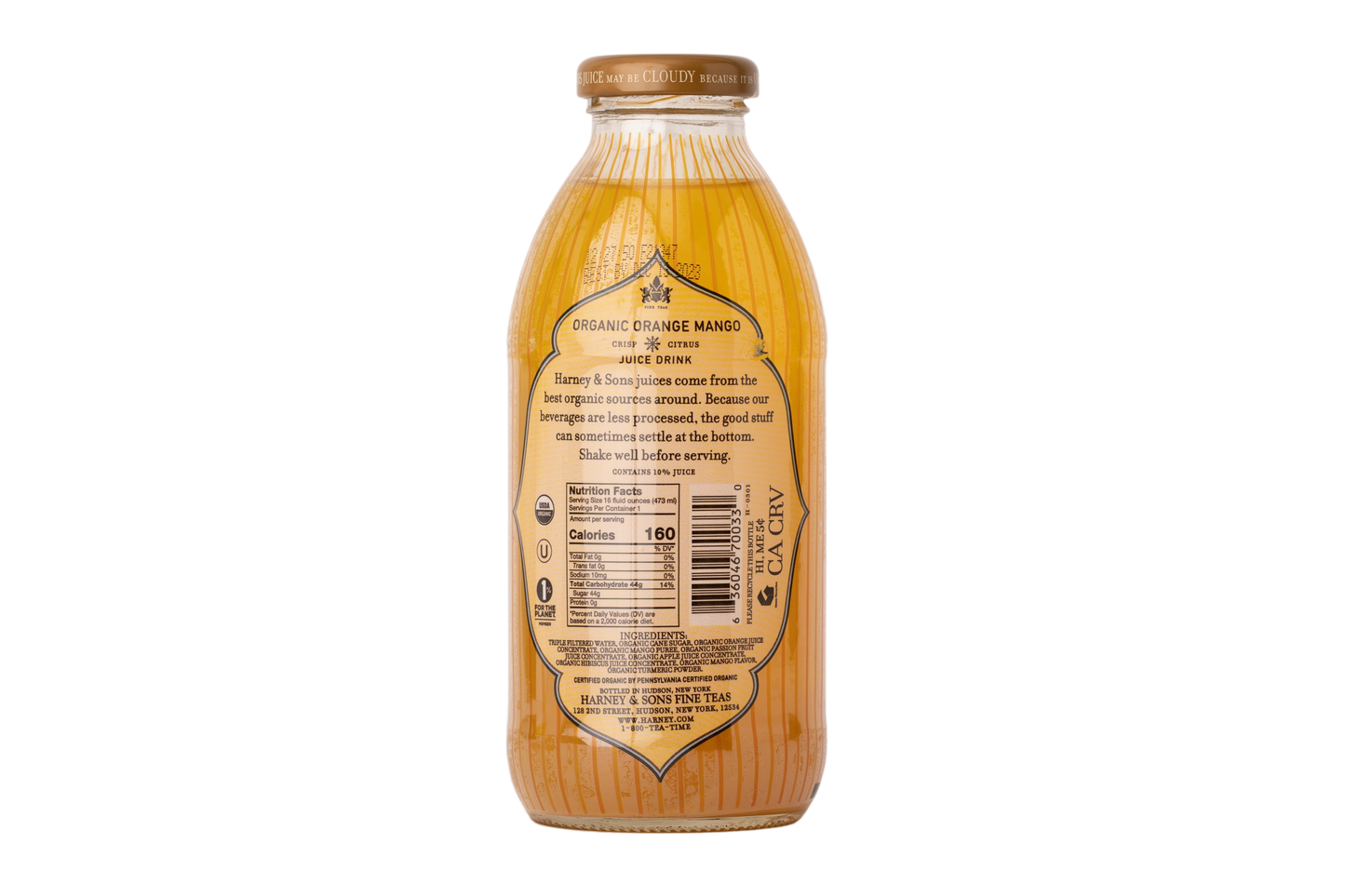 Harney & Sons Organic Orange Mango Juice Drink