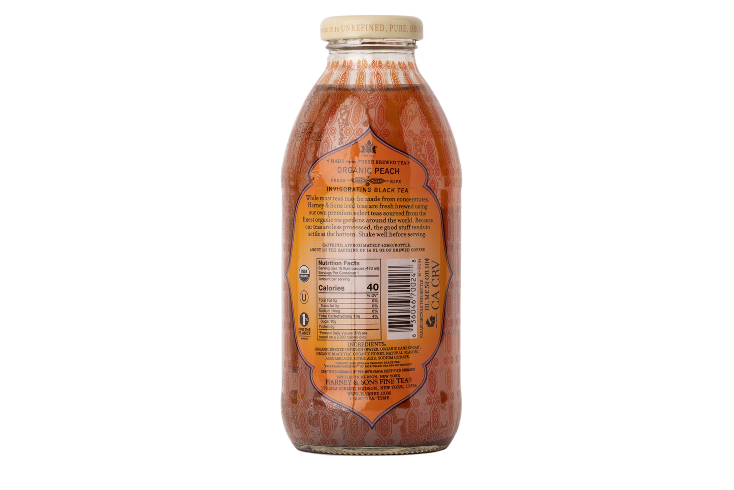 Harney & Sons Organic Peach Iced Tea