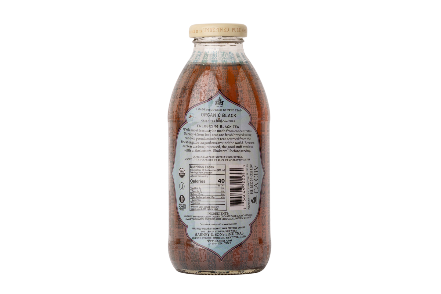 Harney & Sons Organic Energizing Black Iced Tea