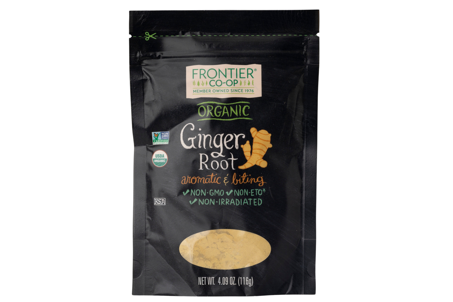 Frontier Co-op Organic Ginger Root Ground