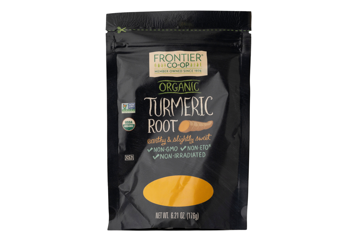 Frontier Co-op Organic Turmeric Root Ground