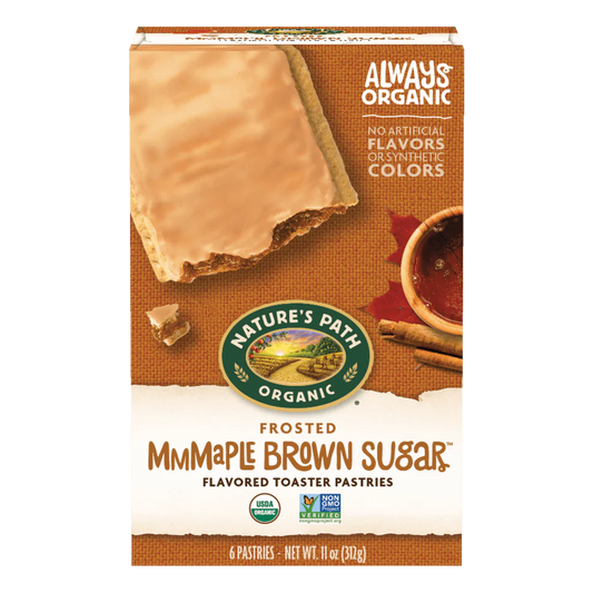Nature's Path Organic Toaster Pastries Mmmaple Brown Sugar