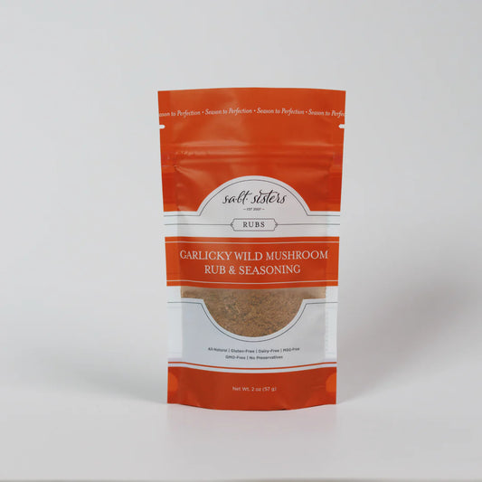 Salt Sisters Garlicky Wild Mushroom Rub & Seasoning
