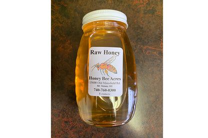 Honey Bee Acres Raw Honey Jars