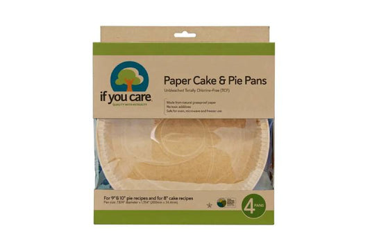 If You Care Unbleached Cake/Pie Baking Pans