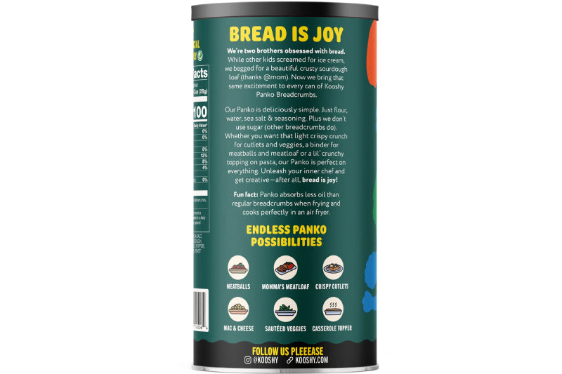 Kooshy Sourdough Panko Breadcrumbs