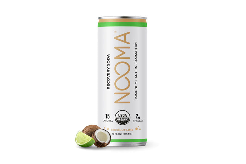 NOOMA Organic Daily Wellness Soda Coconut Lime
